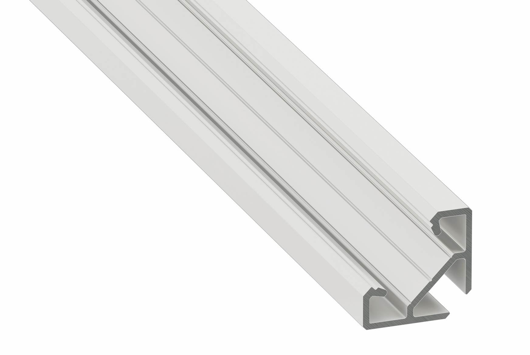 AL-PROFIL AJAR WHITE LACQUERED (10-1381)