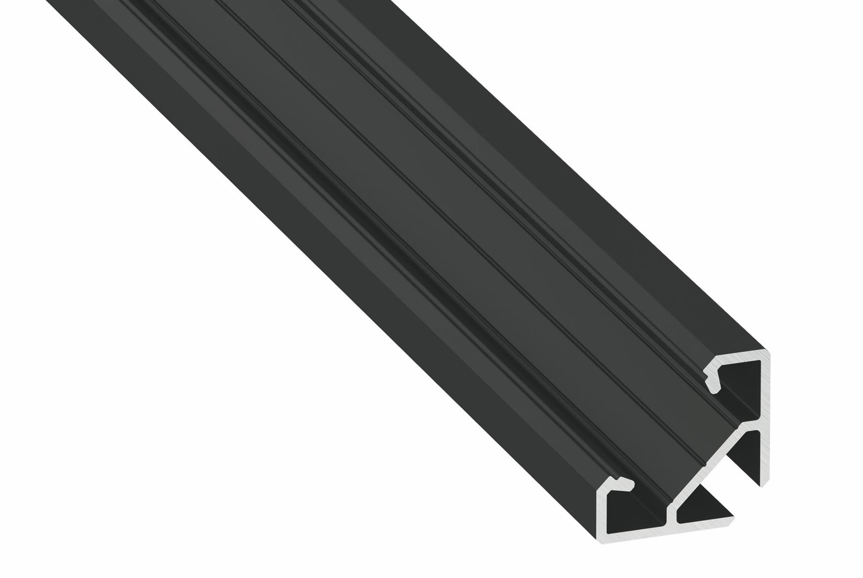AL-PROFIL AJAR BLACK LACQUERED (10-1385)