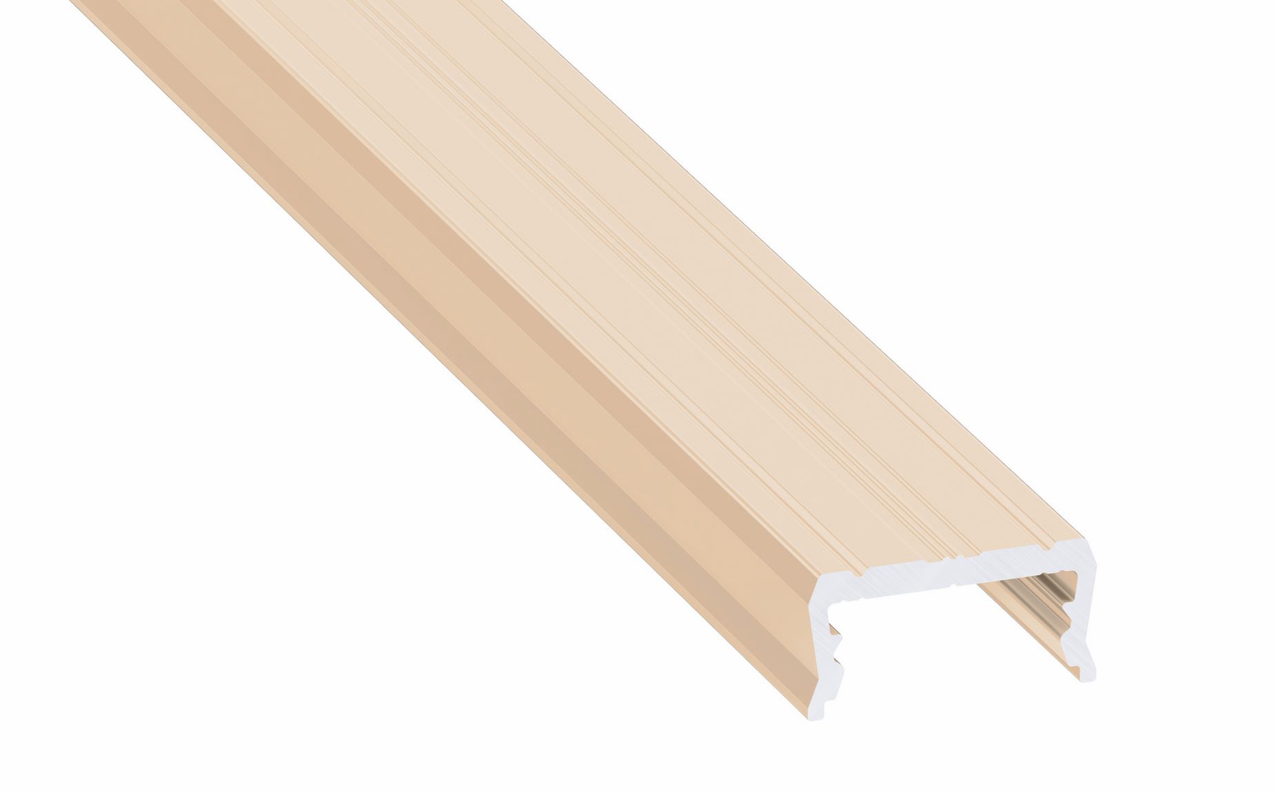 AL-PROFIL ATOM LIGHT IVORY LACQUERED (10-1356)