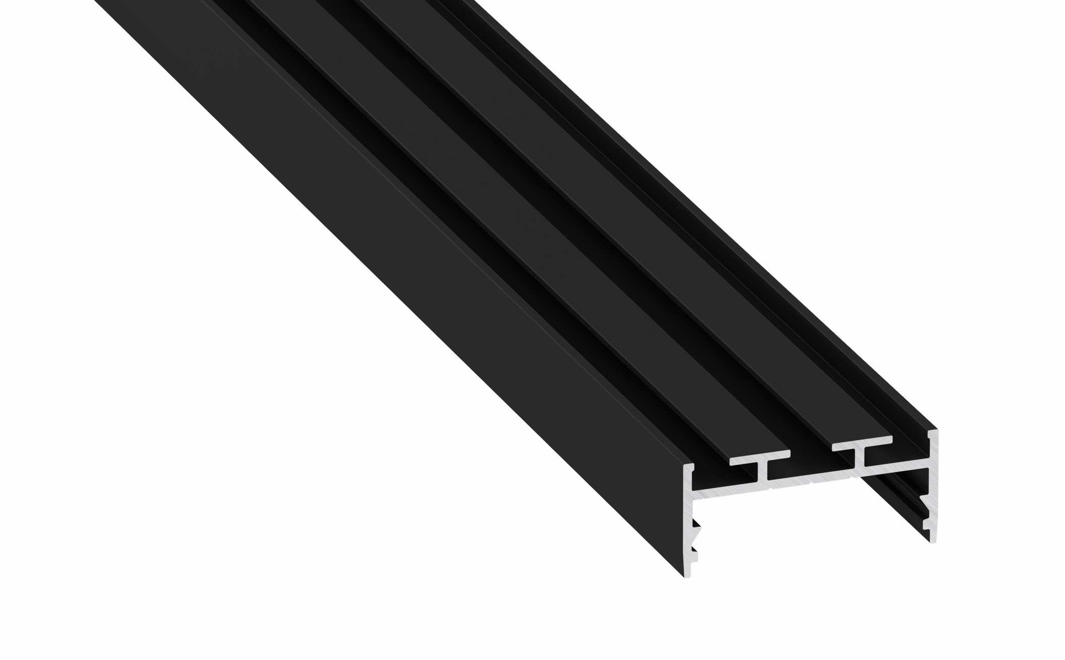 AL-PROFIL ARIA BLACK LACQUERED (10-1425)