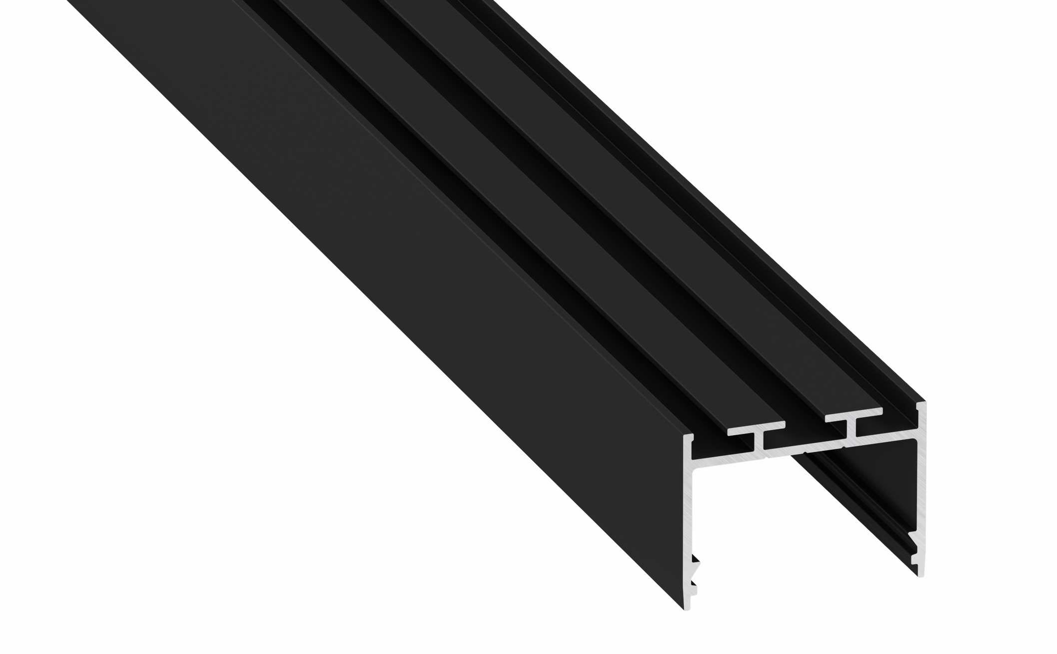 AL-PROFIL ALBA BLACK ANODIZED (10-1402)