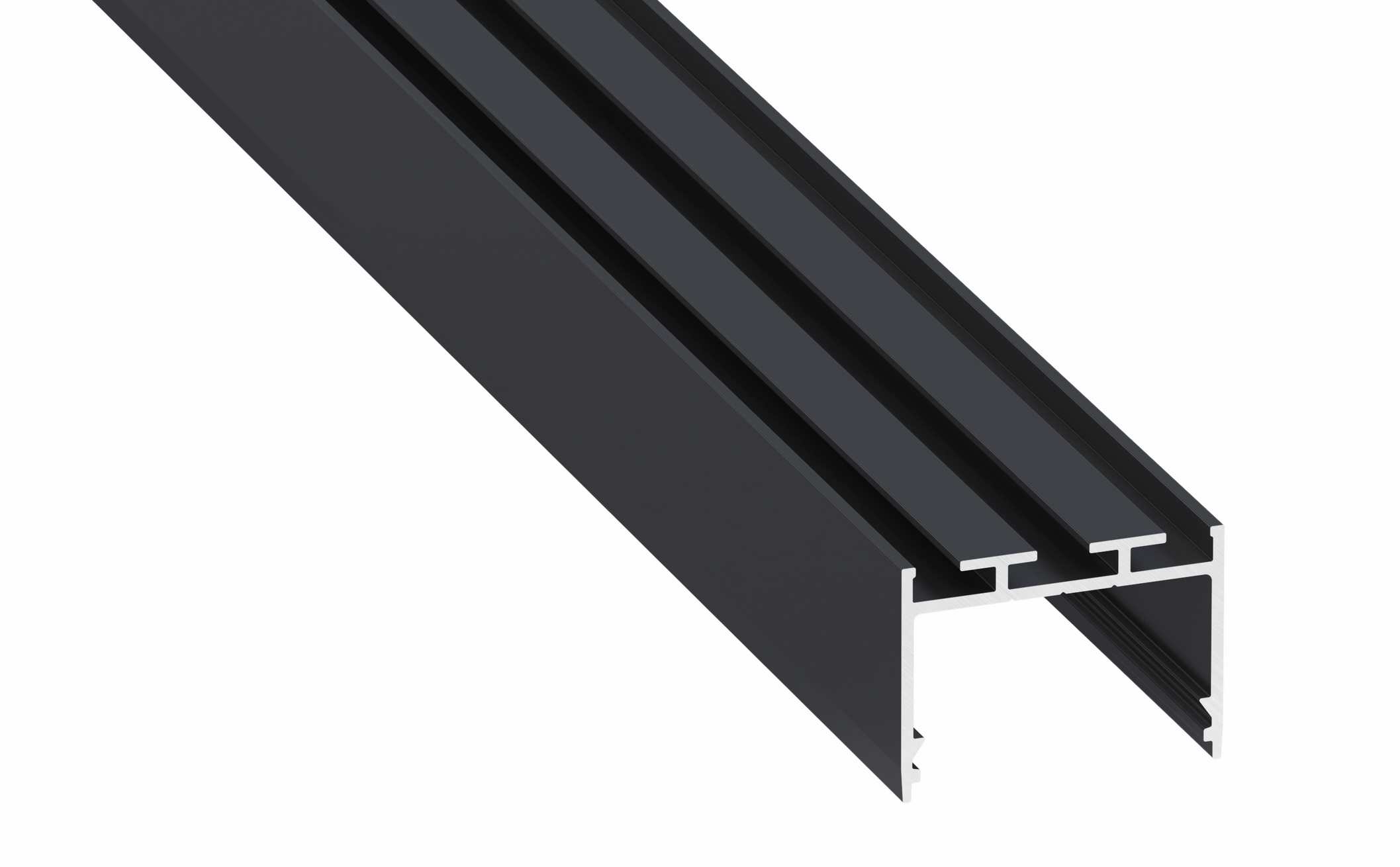 AL-PROFIL ALBA ROCK ANTHRACITE LACQUERED (10-1409)