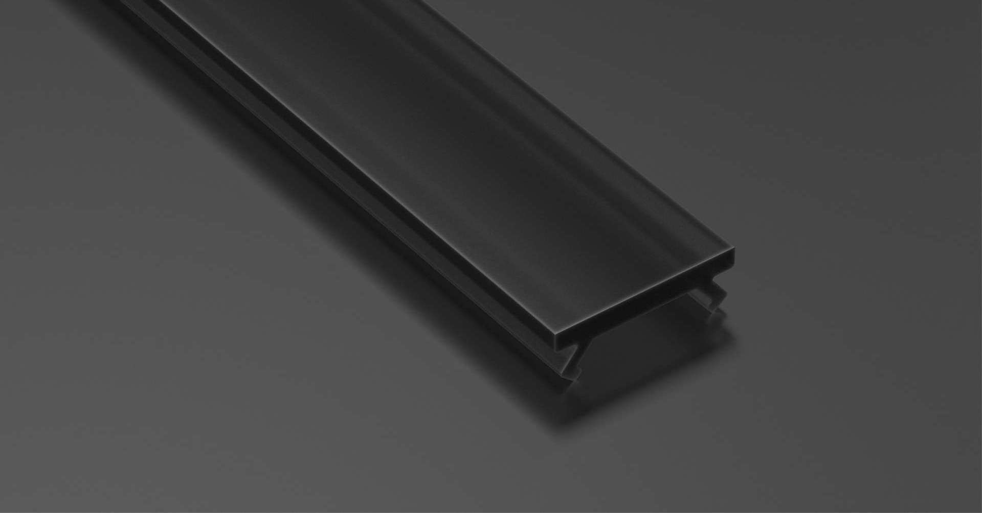 CV-PROFIL SLIM v2 PMMA BLACK (11-2237)