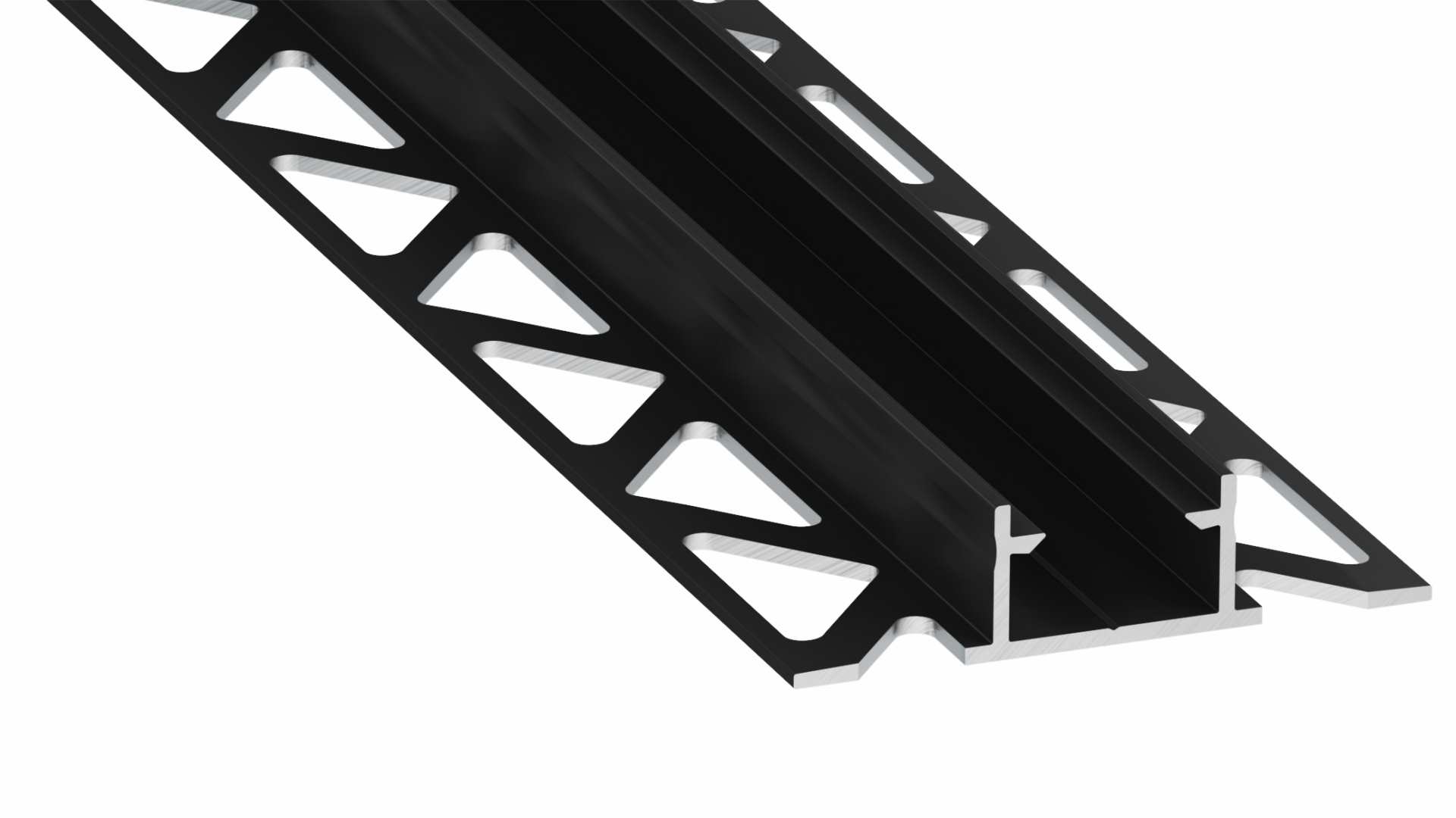 AL-PROFIL NIPO BLACK LACQUERED (10-1585)