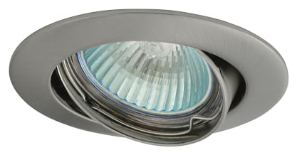 AXL 5515-CM - Rámeček výklopného podhledového svítidla – Hli.níkový, kulatý
