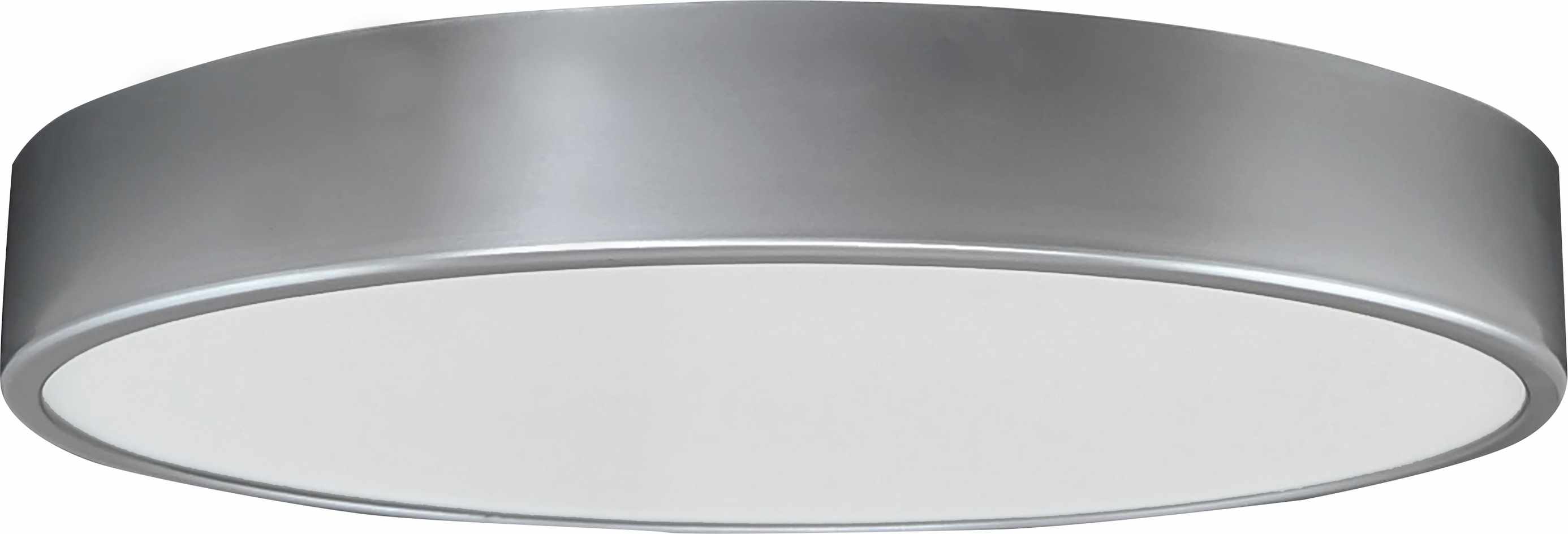 LED TAURUS-R Silver 12W NW 1150/1440lm - Dekorativní svítidlo LED