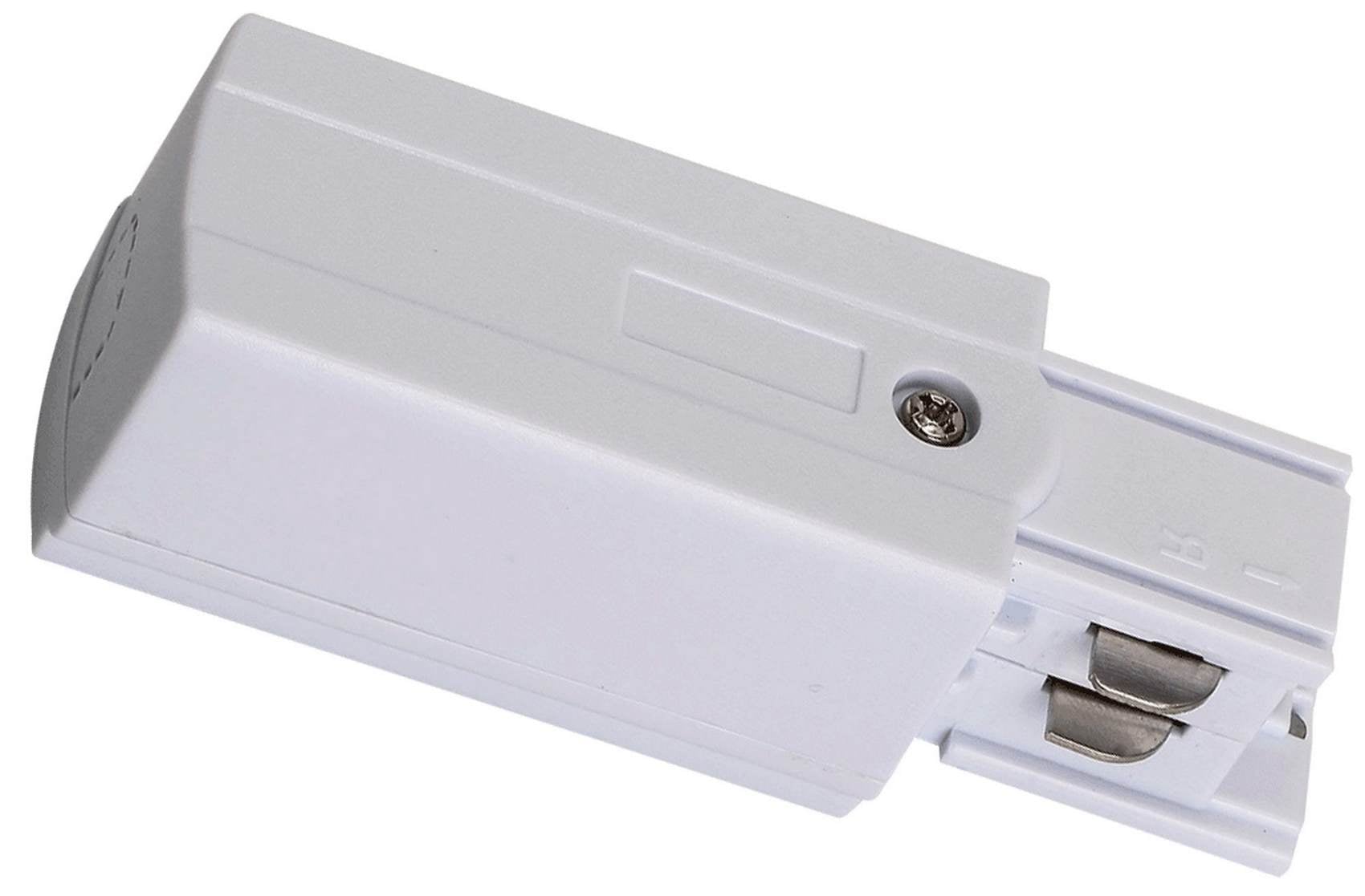 TRACK POWER CONNECTOR P-L 4W WHITE - Napájecí konektor lišt