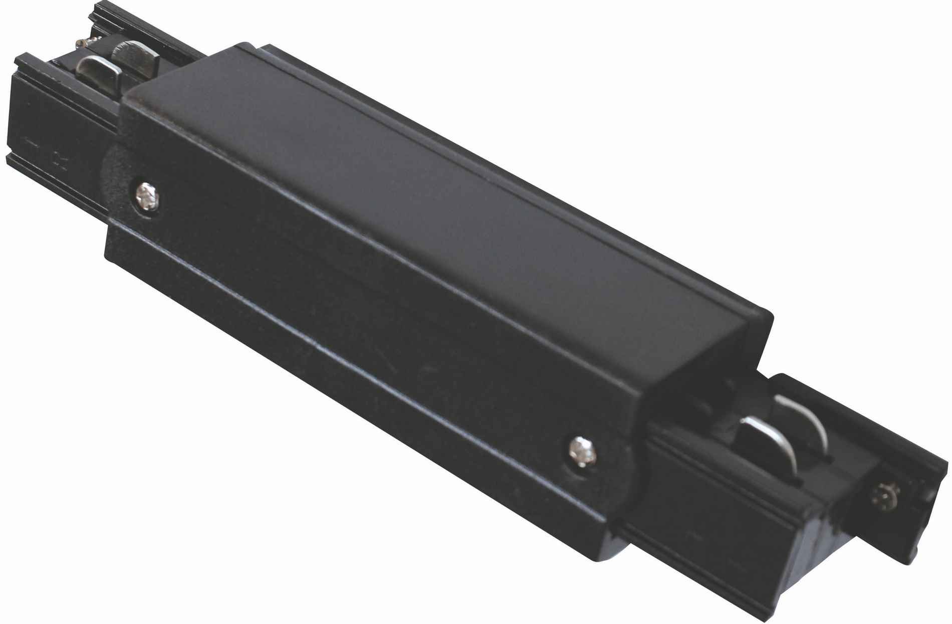 TRACK LONG CONNECTOR 4W BLACK - Propojovací lištový konektor
