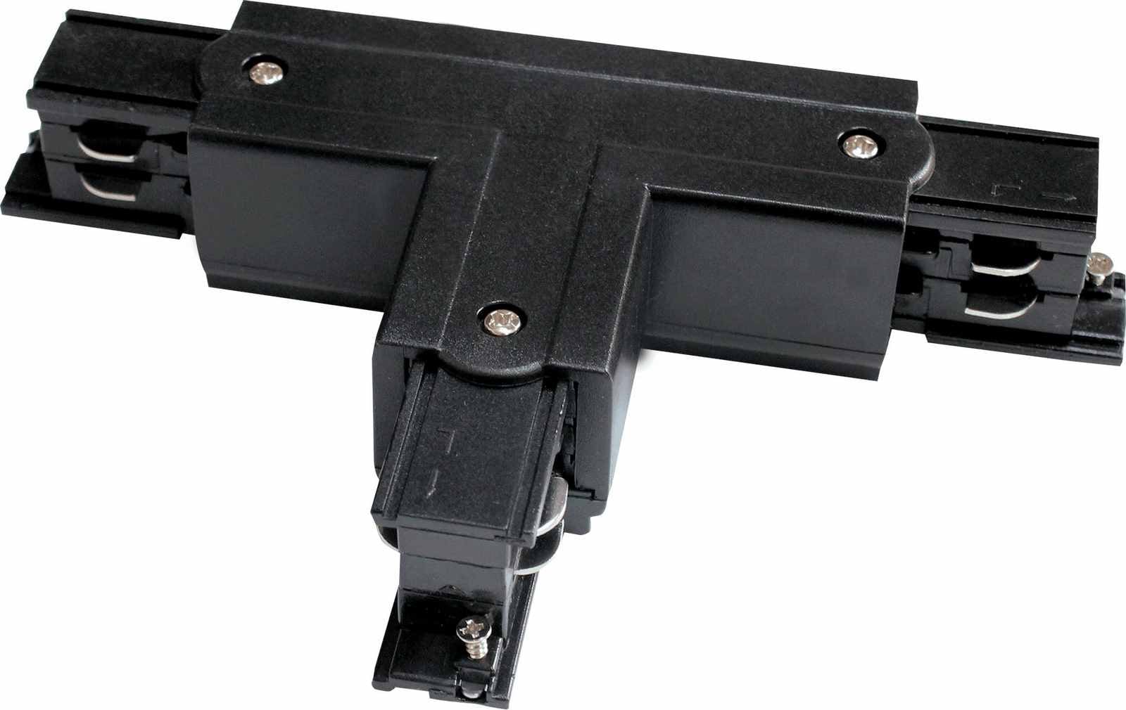 TRACK T CONNECTOR T-R2 4W BLACK - Propojovací lištový konektor