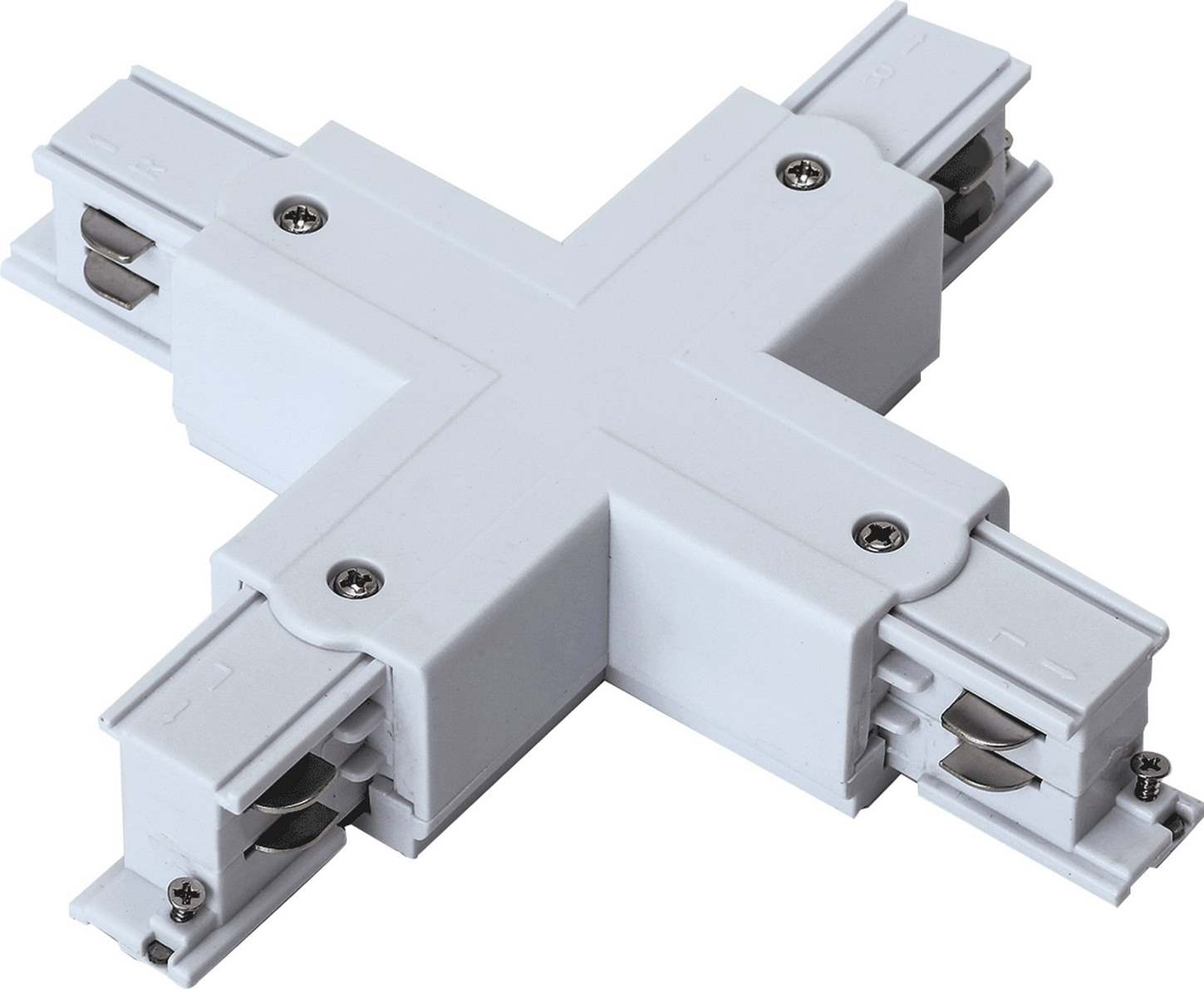 TRACK X CONNECTOR 4W WHITE - Propojovací lištový konektor