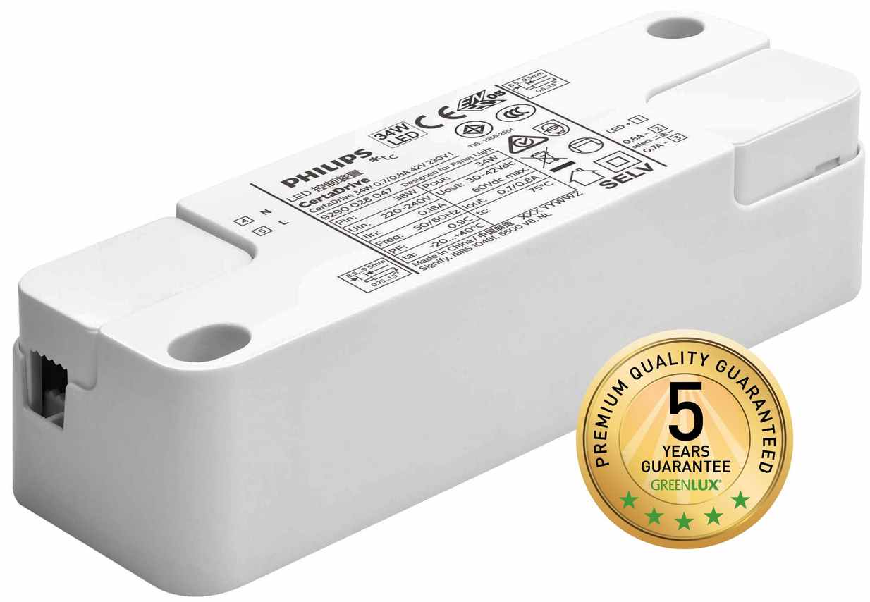 DRIVER VIRGO 5Y 28W 700mA [2/2] - LED driver [součást pro svítidlo]