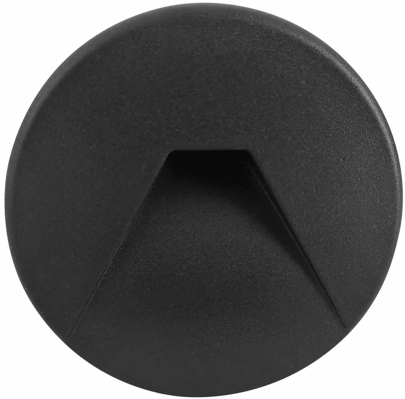 DECENTLY IP44 R2 Black 1,5W CCT 40/75lm - Nástěnné vestavné LED svítidlo