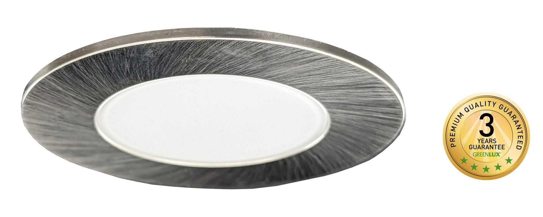 LED BONO-R Matt chrome 7W WW 940/640lm - Svítidlo LED vestavné typu downlight