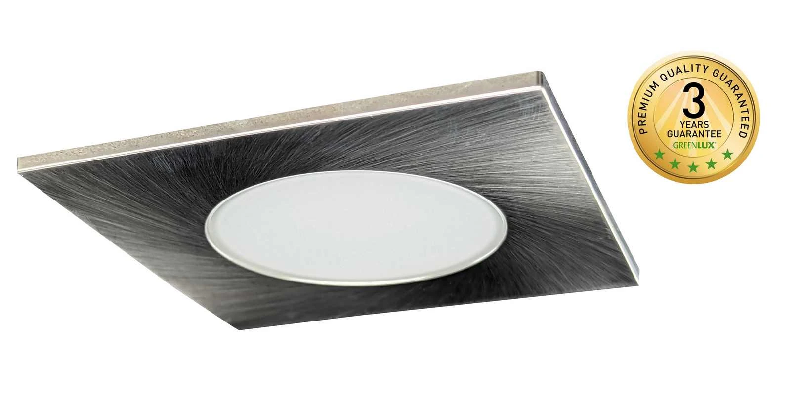 LED BONO-S Matt chrome 5W WW 650/450lm - Svítidlo LED vestavné typu downlight