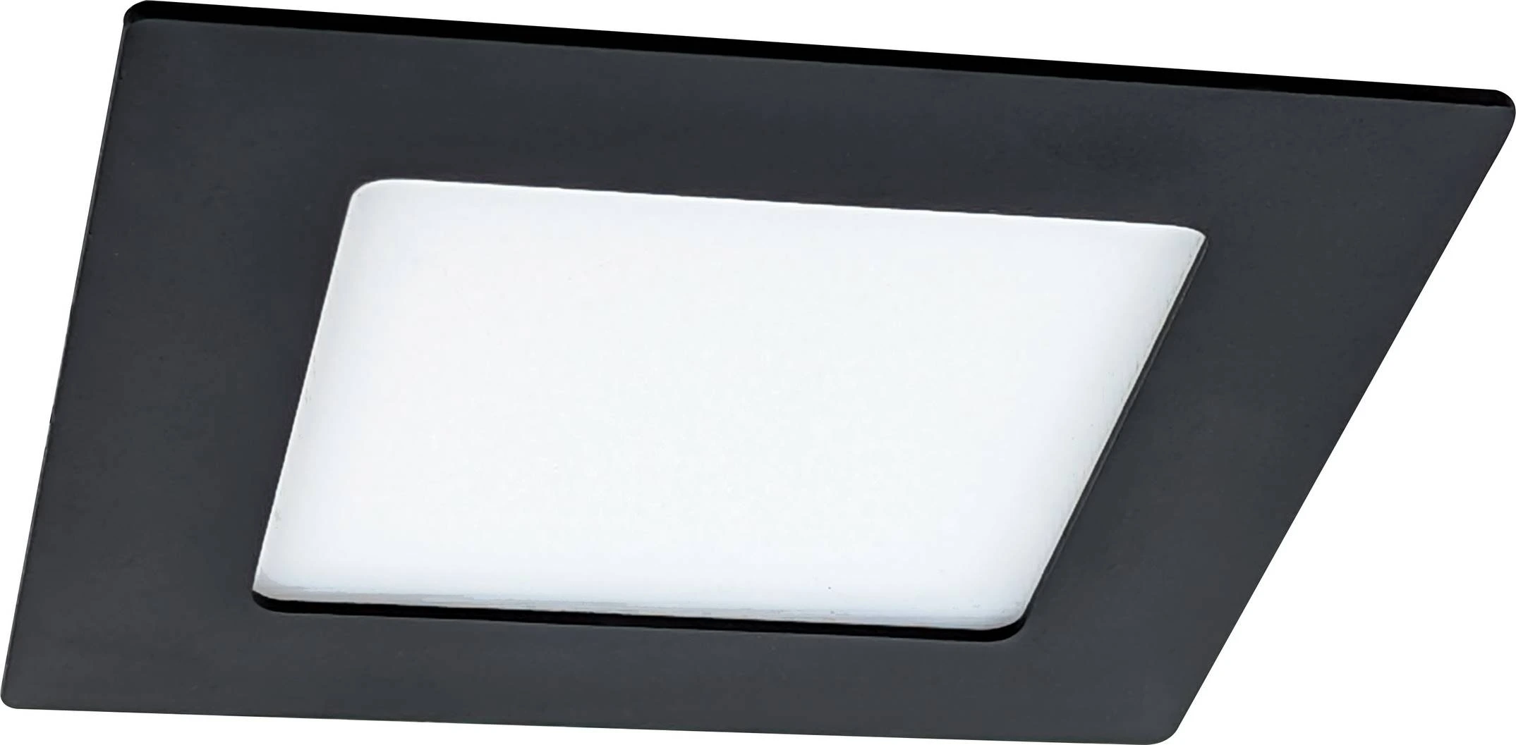 LED VEGA-S Black 6W CCT 540/800lm - Svítidlo LED vestavné typu downlight