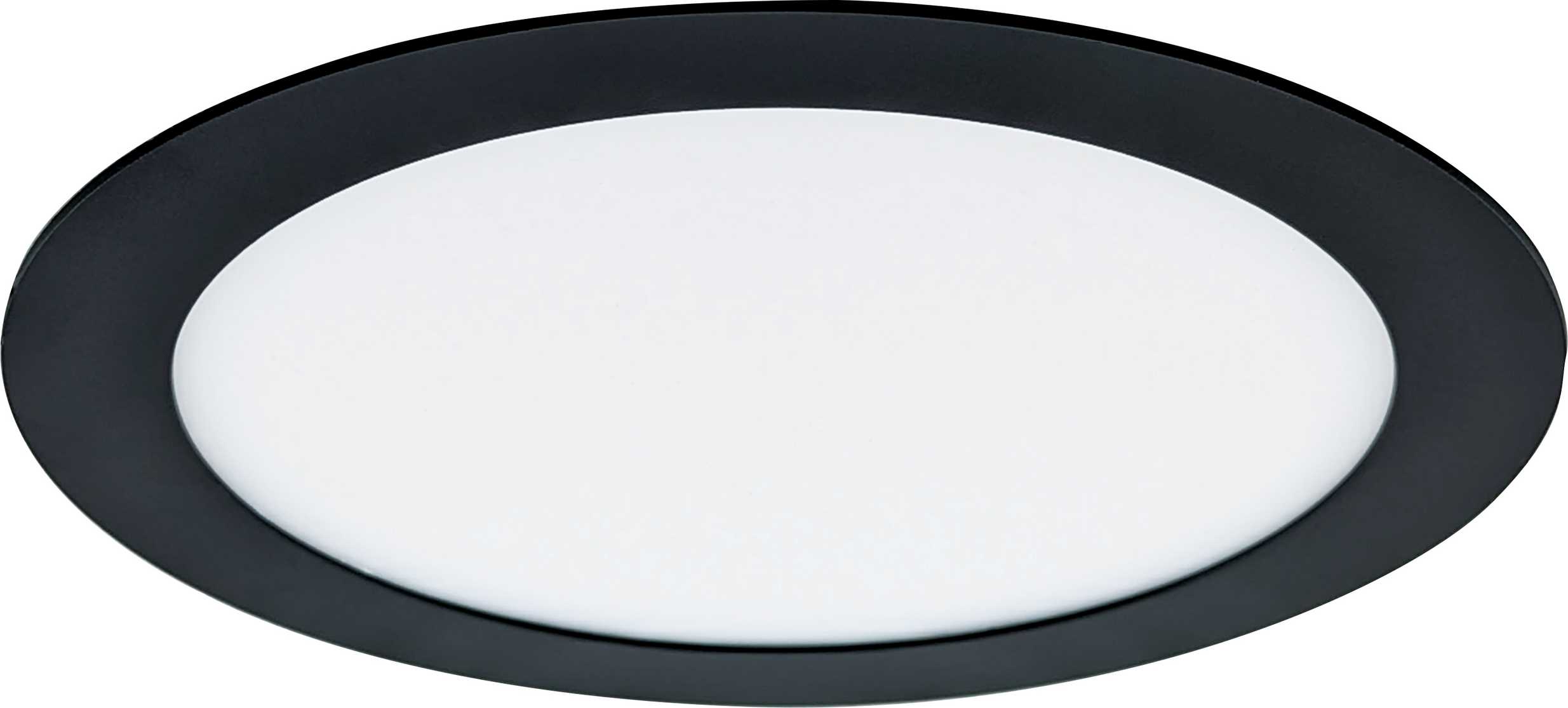 LED VEGA-R Black 12W CCT 1100/1600lm - Svítidlo LED vestavné typu downlight
