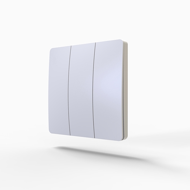 Kinetic Wireless Switch W 3P - Bezdrátový vypínač samonapájecí / bílá / 3P