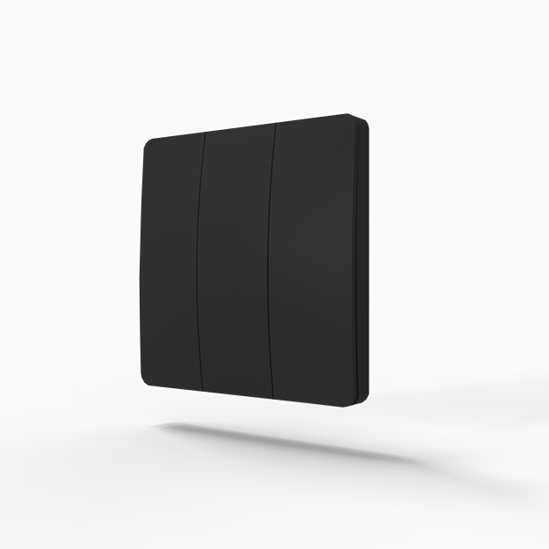 Kinetic Wireless Switch B 3P - Bezdrátový vypínač samonapájecí / černá / 3P
