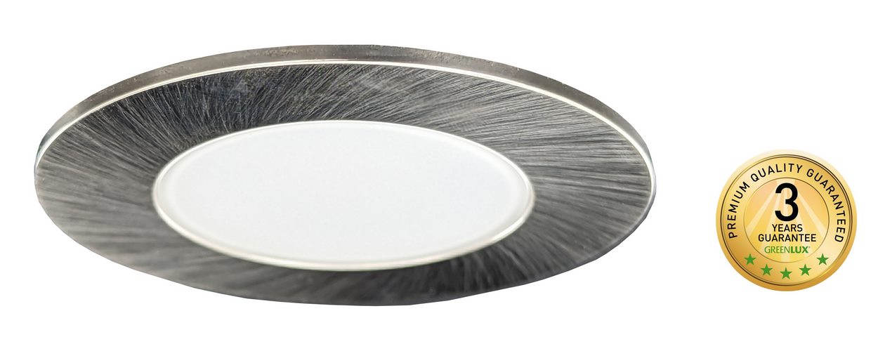 LED BONO-R MATT CHROME 5W 3CCT 700/500lm - Svítidlo LED vestavné typu downlight