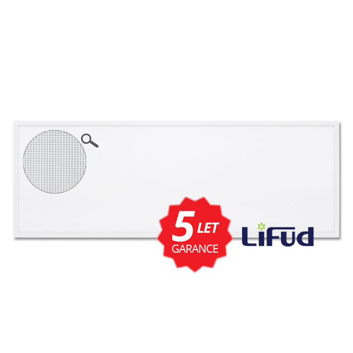 SMD panel 45W,29,5x119,5cm,4000K,IP20,4800lm,bílý