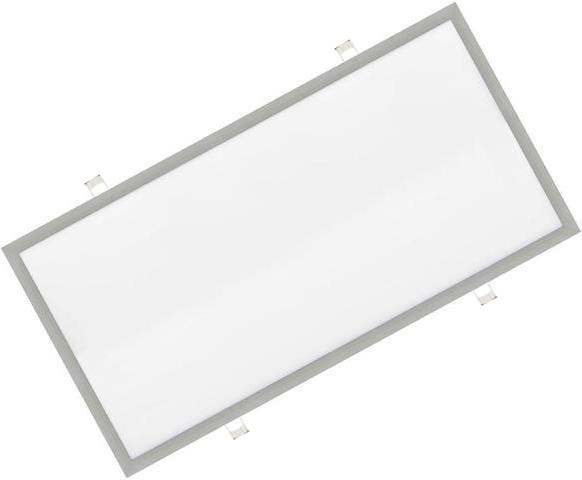 stříbrný vestavný LED panel 600x1200mm