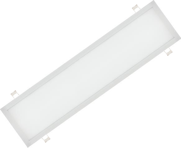 Bílý vestavný LED panel 300x1200mm 48W