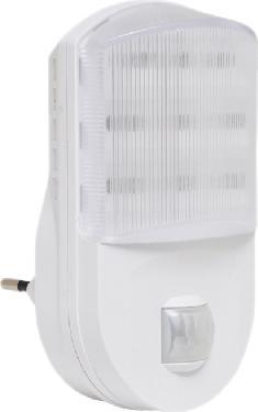 LED noční světlo s pohybovým čidlem 1W