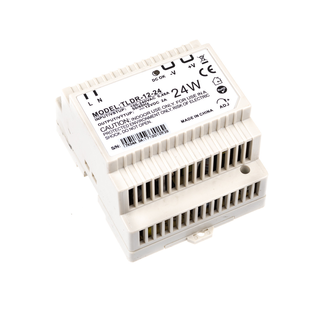 LED zdroj 12V 100W na DIN lištu