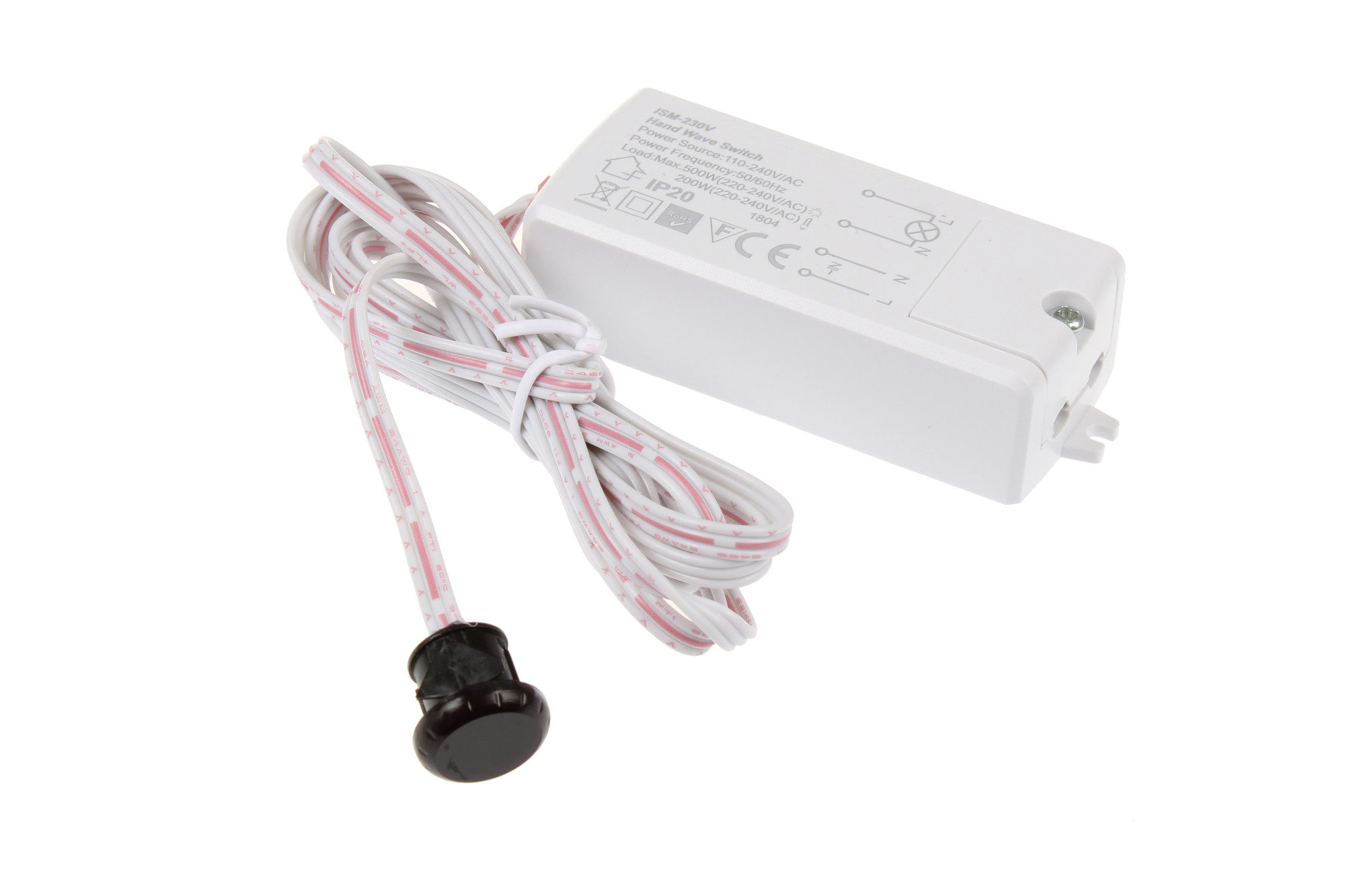 Spínač mávnutím ISM 230V bezdotykový pro LED