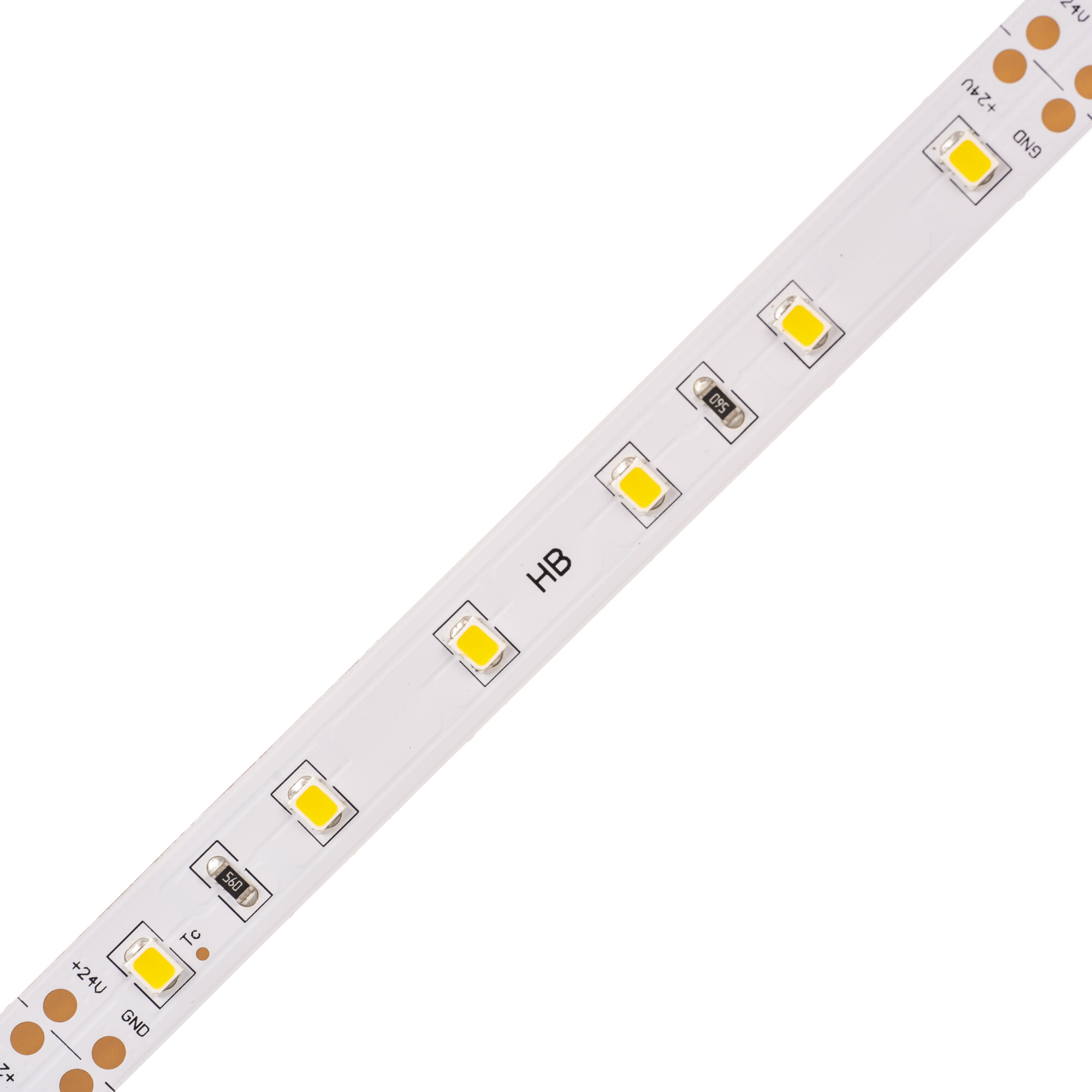 LED pásik 12W/m vnútorné teplá biela 24V