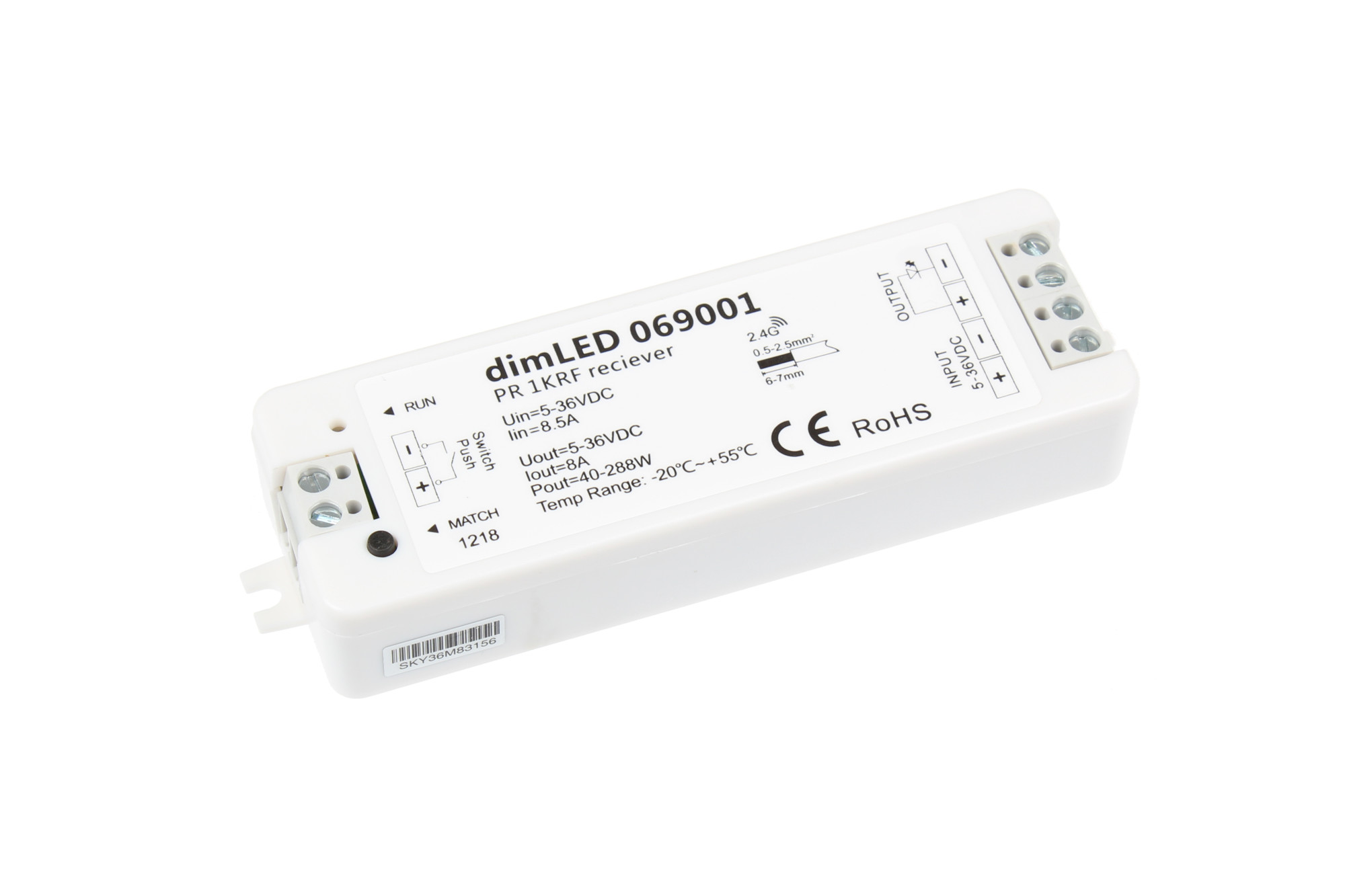 Přijímač DimLED PR 1KRF