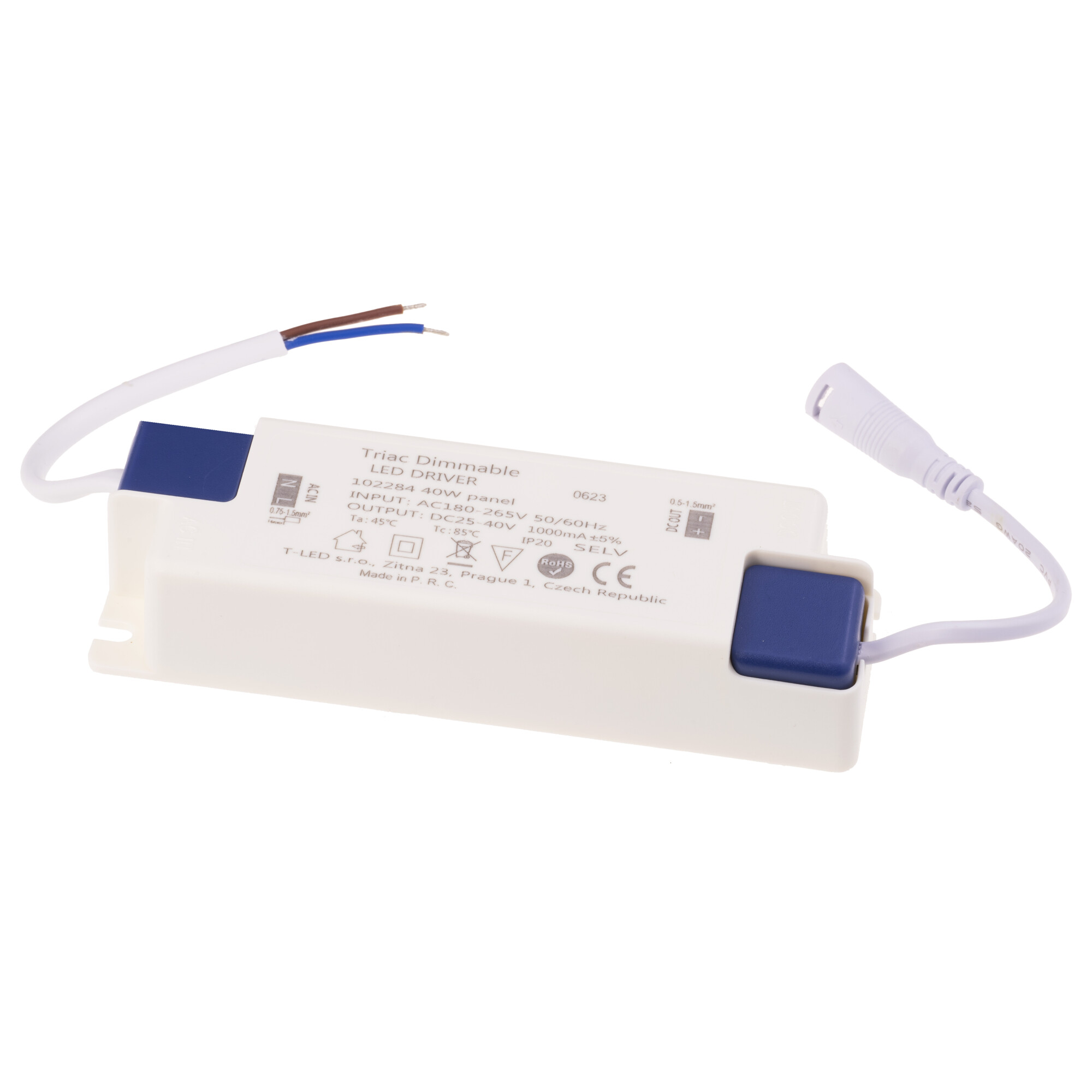 Stmívatelný zdroj pro panel 40W IP20 vnitřní