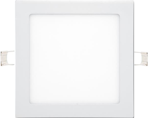 bílý vestavný LED panel 225x225mm