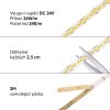 LED pásek LINE teplá bílá (Napětí 12V DC, Stupeň krytí IP20 - vnitřní, Výkon 24W/m)