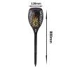 100793 2 led solarni zahradni svetlo tochi 2w