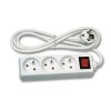 Prodlužovací kabel 3 zásuvky s vypínačem