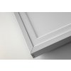 Hliníkový rámeček k panelu 600x600 LED-G4-45 bílý