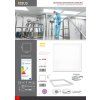 101592 9 hlinikovy ramecek k panelu 600x600 led g4 45 bily