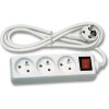 Prodlužovací kabel 3 zásuvky s vypínačem