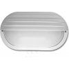 101712 1 led nastenne svitidlo 12w denni bila oval s krytem