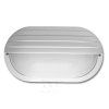 101712 3 led nastenne svitidlo 12w denni bila oval s krytem