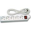 Prodlužovací kabel 5 zásuvek s vypínačem (Délka 1,5m)