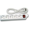 Prodlužovací kabel 5 zásuvek s vypínačem (Délka 1,5m)