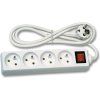 Prodlužovací kabel 4 zásuvky s vypínačem (Délka 1,5m)