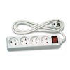 Prodlužovací kabel 4 zásuvky s vypínačem (Délka 1,5m)