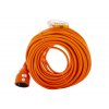 Prodlužovací kabel-spojka oranžový 3x1,0mm