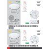 LED stropní osvětlení 18W (Barva světla Denní bílá, Typ s nouzovým modulem, Čidlo Bez čidla)
