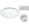 LED stropní osvětlení 18W (Barva světla Denní bílá, Typ s nouzovým modulem, Čidlo Bez čidla)