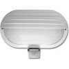 101916 2 bile led venkovni nastenne osvetleni s cidlem 10w denni bila ip44