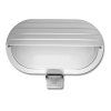 101916 3 bile led venkovni nastenne osvetleni s cidlem 10w denni bila ip44